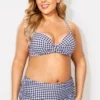 Lattice V-neck Push Up Classic Bikini Set
