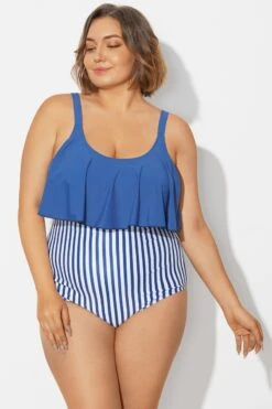 Navy Sexy Scoop Adjustable Straps Bikini Top -Sandy Bikinis Shop b debk063012 5