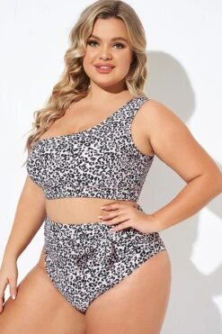 Leopard Print One Shoulder Women Bikini Top 11 Leopard Print One Shoulder Women Bikini Top -Sandy Bikinis Shop b debk136001 6