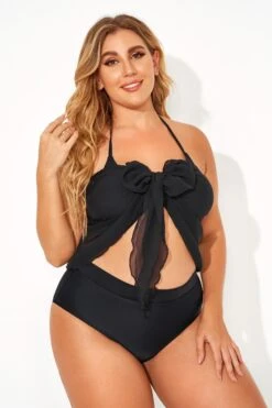 Black Women Short Sarongs Beach Wrap -Sandy Bikinis Shop b decu011 3