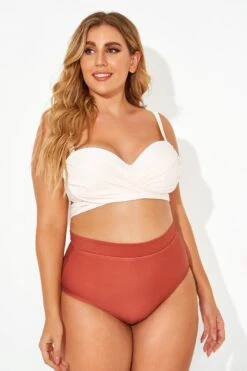 White Warp Elegant Women Bikini Top -Sandy Bikinis Shop b sfbk2003071 5