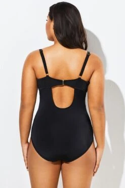 Black Backless Crochet Underwire One Piece Swimsuit -Sandy Bikinis Shop b sfop1911084 2