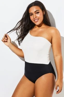 Modern One Shoulder One Piece Swimsuit For Lady -Sandy Bikinis Shop b sfop1911126 5