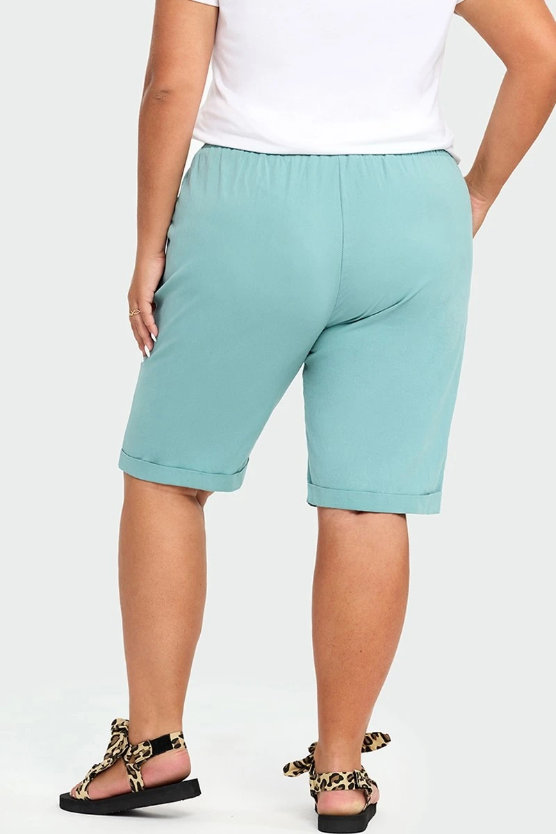 Blue With Pockets Sashes Holiday Loose Shorts 2 Blue With Pockets Sashes Holiday Loose Shorts - Image 2