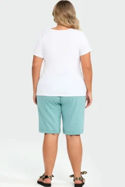 Blue With Pockets Sashes Holiday Loose Shorts 10 Blue With Pockets Sashes Holiday Loose Shorts -Sandy Bikinis Shop c pt001001 5